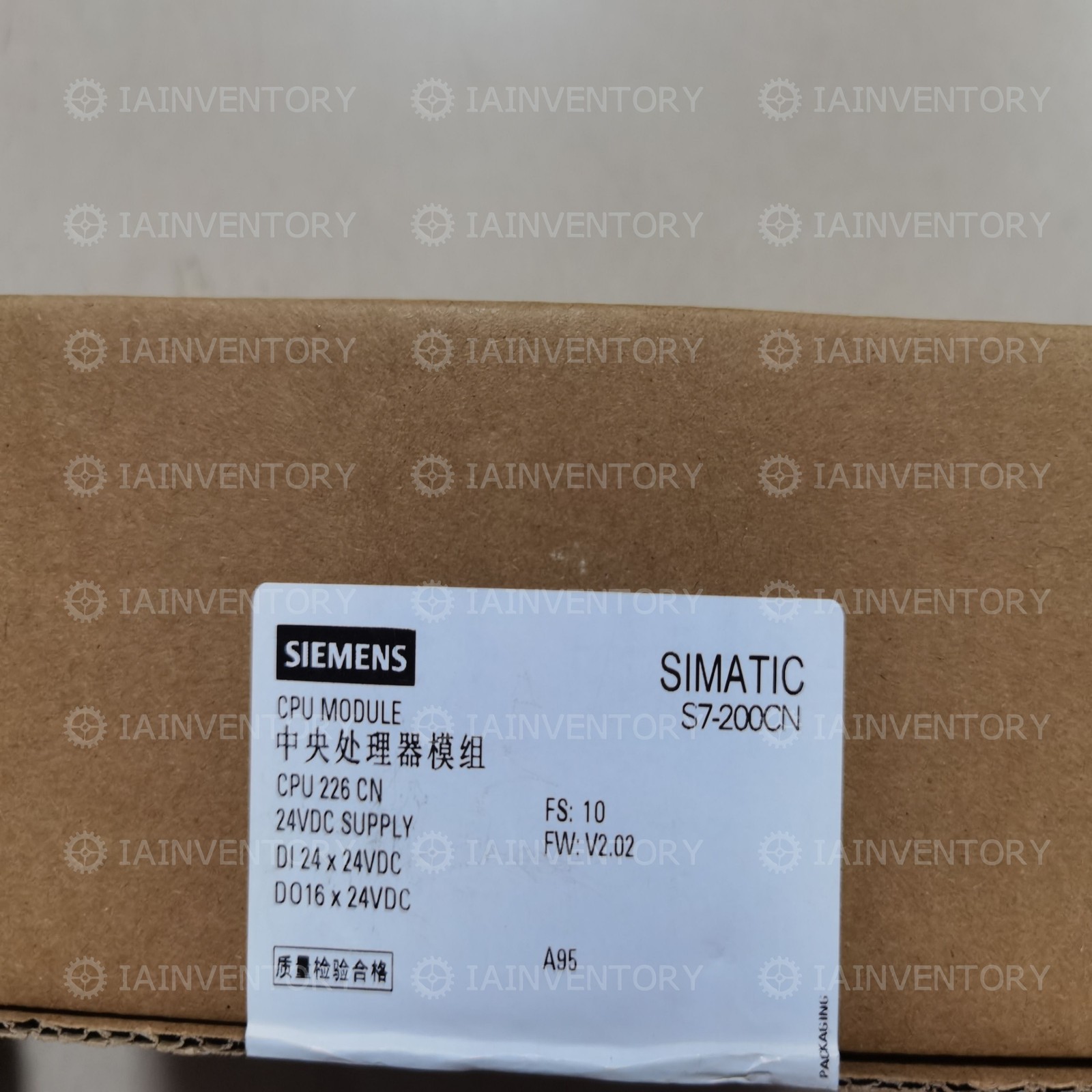 REAL US STOCK Brand New 6ES7216-2AD23-0XB8 Siemens 1PC with Warranty