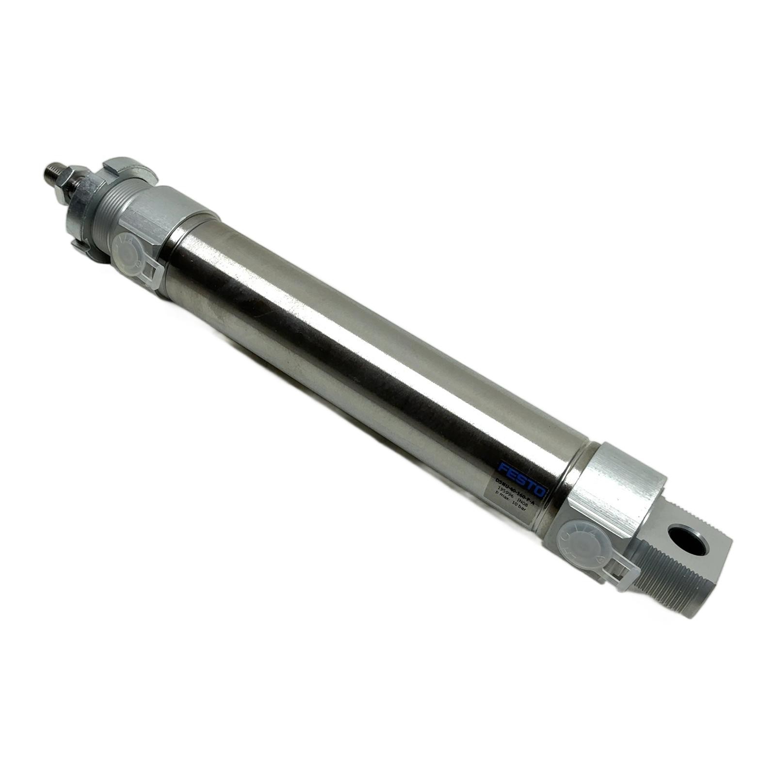 DSNU-40-160-P-A 195996 FESTO, Festo Pneumatic Round Cylinder 40mm Bore 160mm …