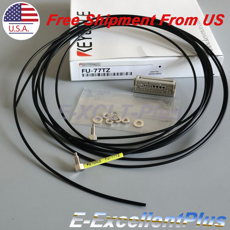 For Keyence FU-77TZ FU77TZ Digital Fiber Optic Sensor Amplifier Switch US Stock