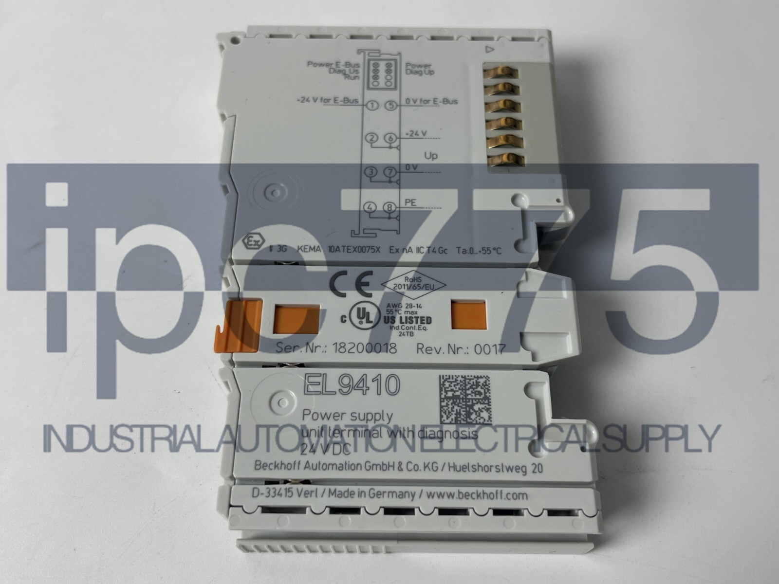 New BECKHOFF EL9410 EL 9410 PLC Module Power Supply Terminal
