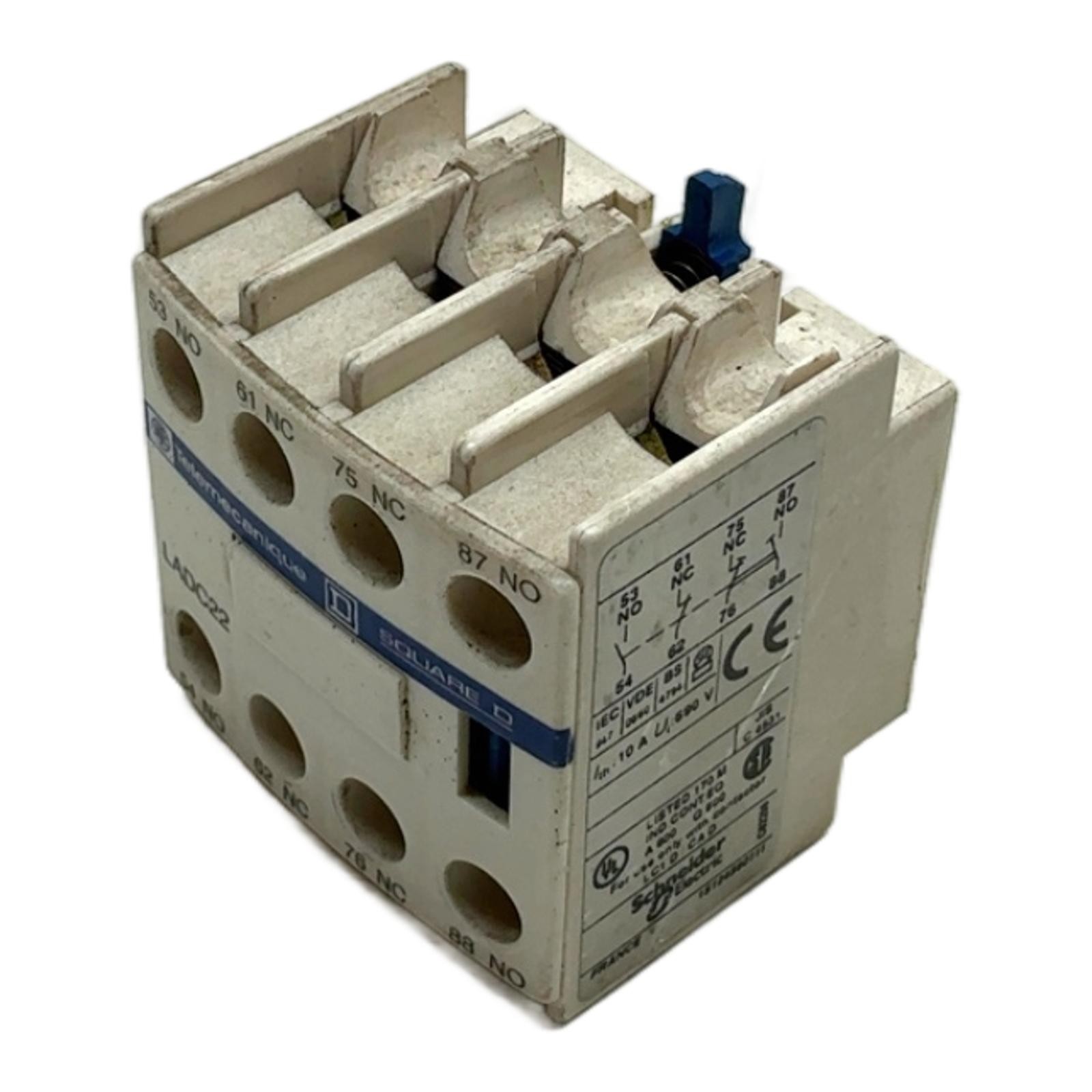 LADC22 SCHNEIDER ELECTRIC, Schneider Electric Auxiliary Contact Block 2NO + 2…