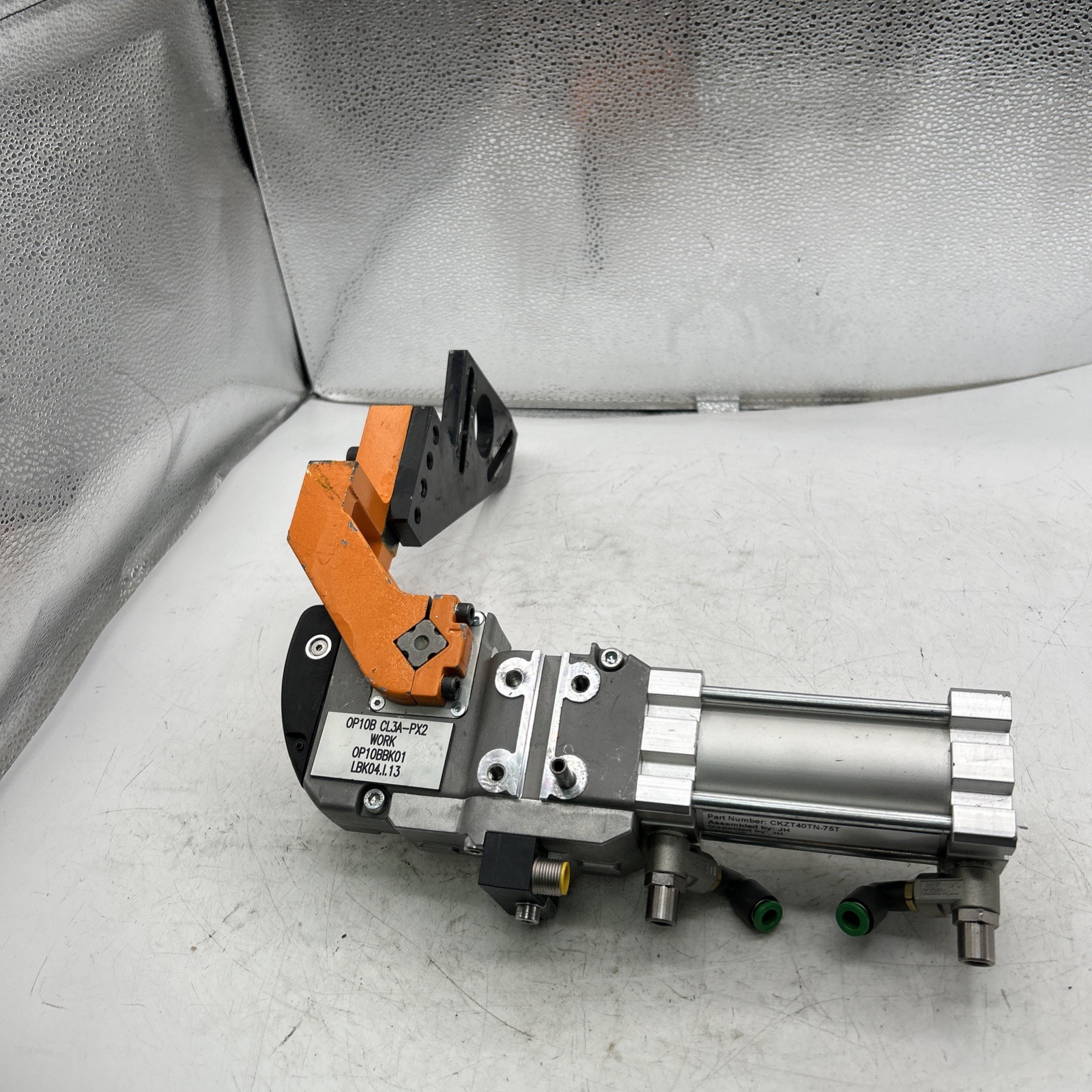 SMC CKZT40TN-75T, Pneumatic Clamp