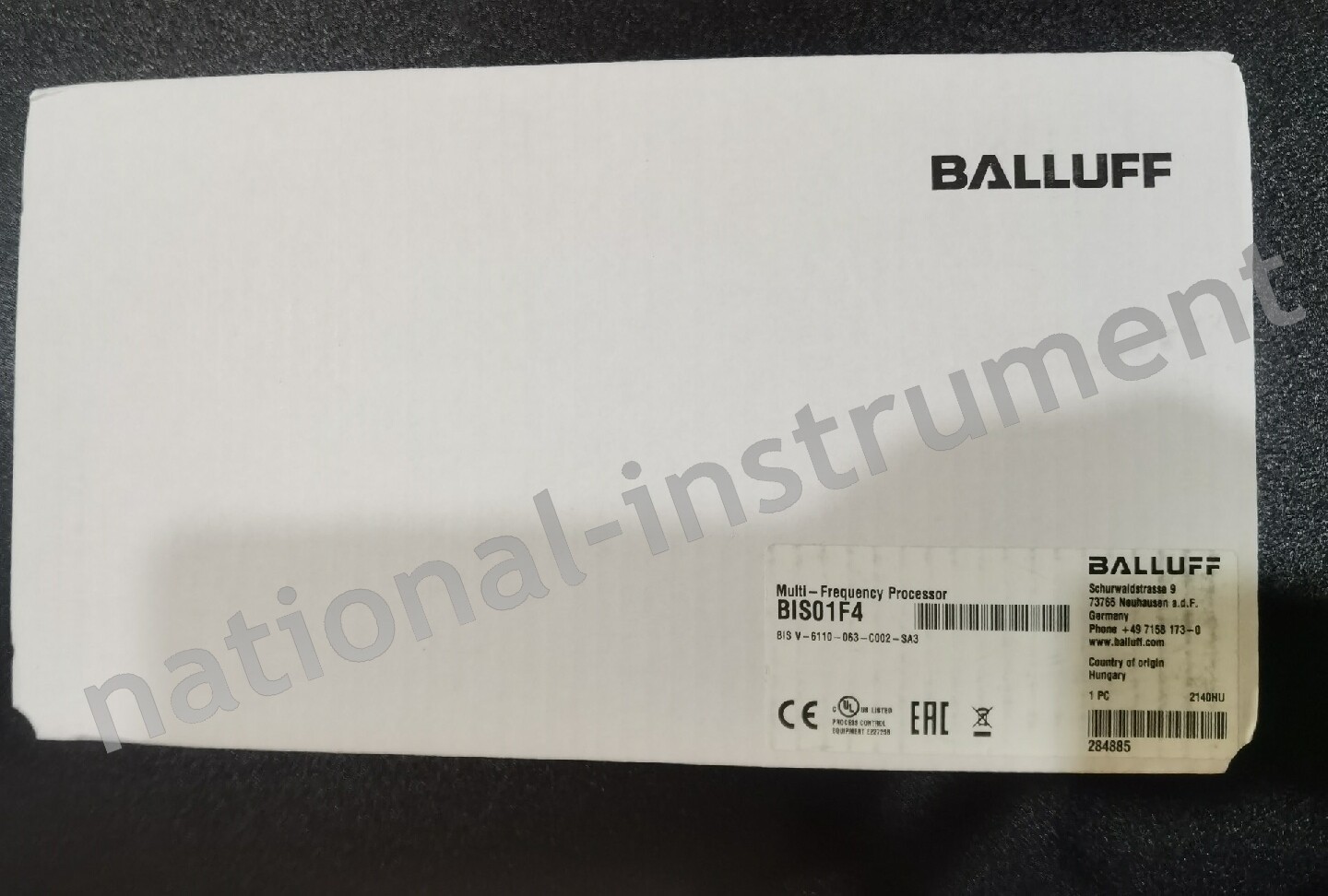 BIS01F4 BIS V-6110-063-C002-SA3 frequency analysis BIS01F4