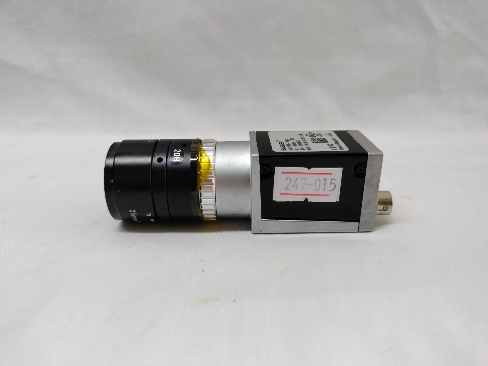 Basler acA2500-14gc acA250014gc Industrial Camera w/ 25mm 1:1.4 Lens