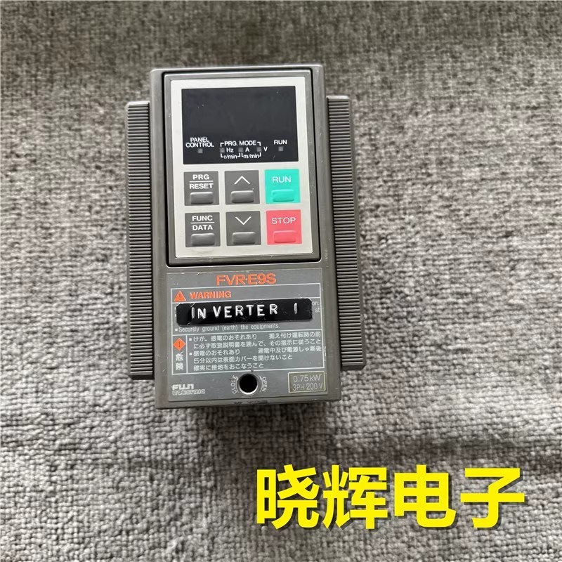 1Pcs Used FUJI inverter FVR0.75E9S-2AN 0.75KW 220V