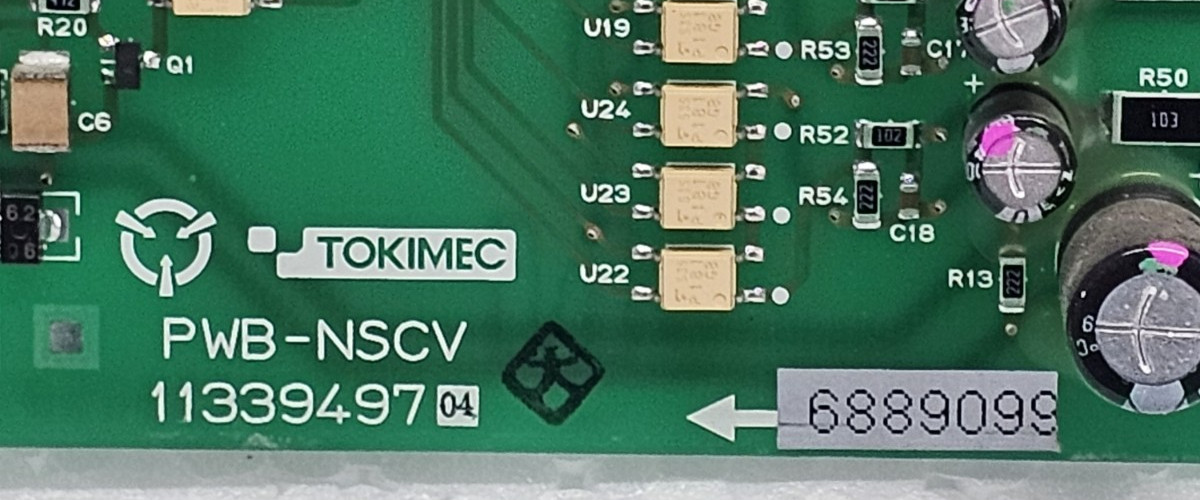 TOKIMEC / TOKYO KEIKI 11339497 PR-6000 AUTOPILOT NSCV CIRCUIT PCB BOARD