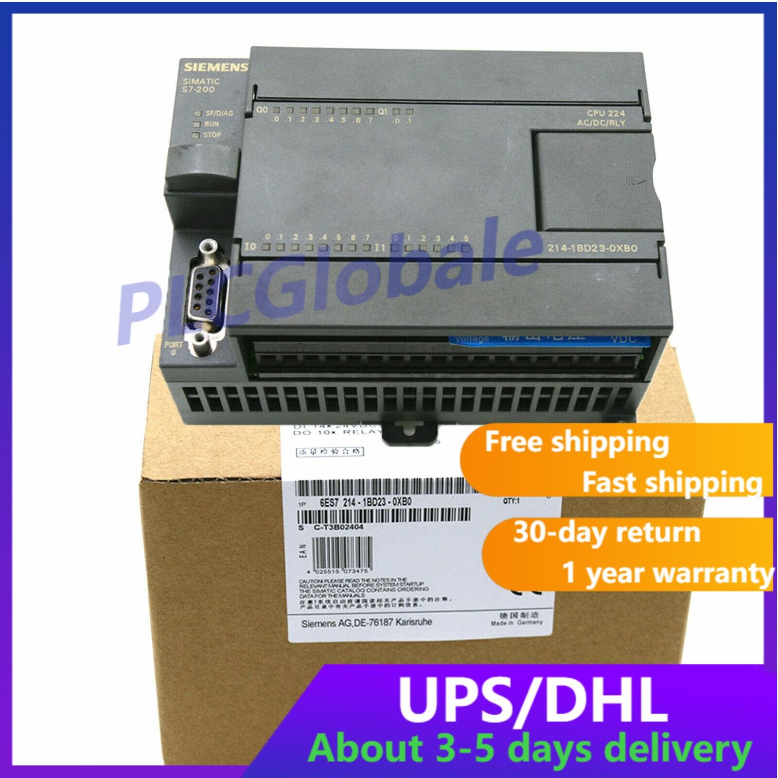 NEW SIEMENS 6ES7 214-1BD23-0XB0 6ES7214-1BD23-0XB0 CPU Module Made In Germany