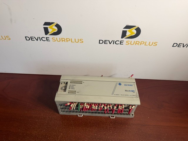 ALLEN BRADLEY 1761-L32AWA MICROLOGIX 1000 SER C FRN 5.0 32 PT CONTROLLER 120V