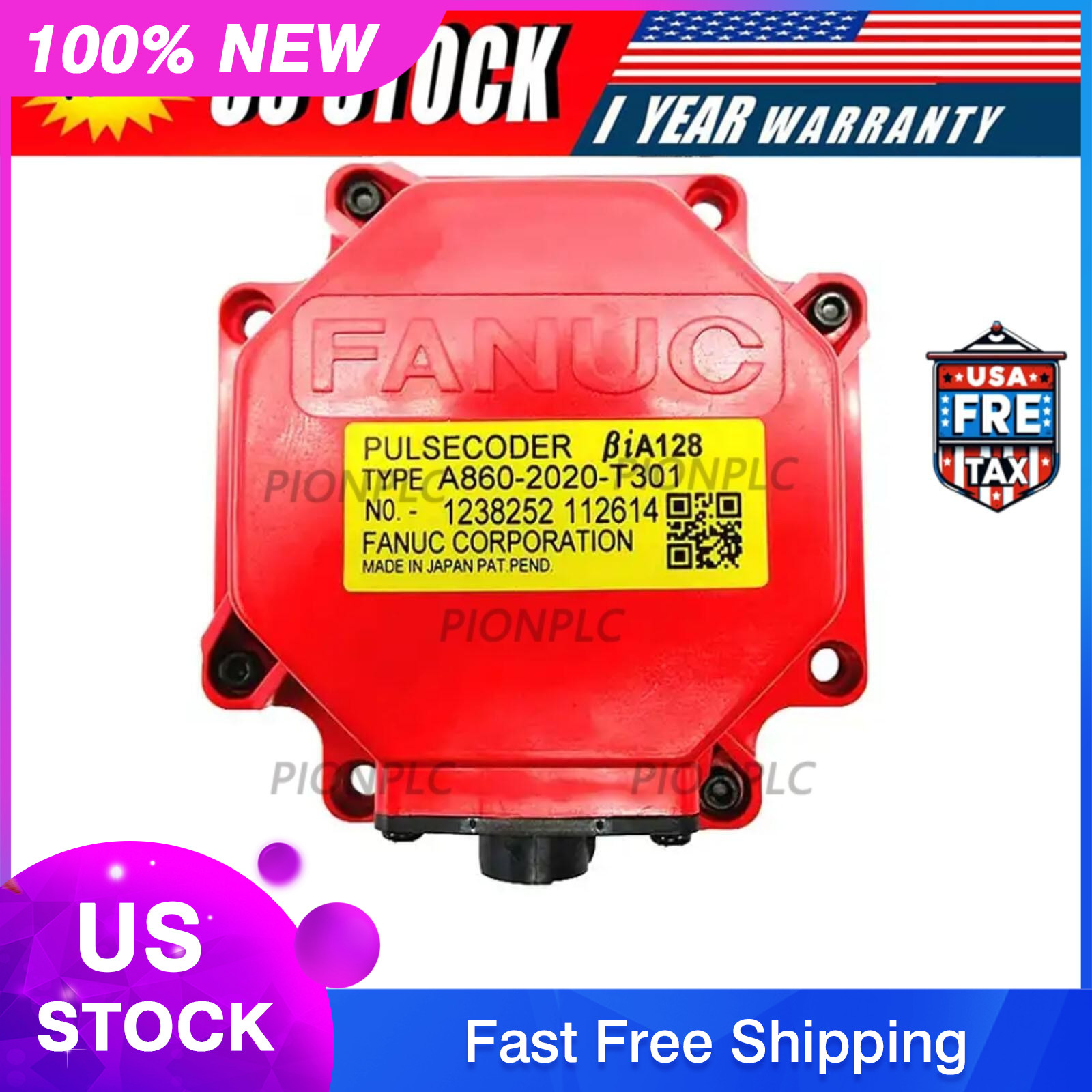 NEW FANUC A860-2020-T301 Encoder A8602020T301
