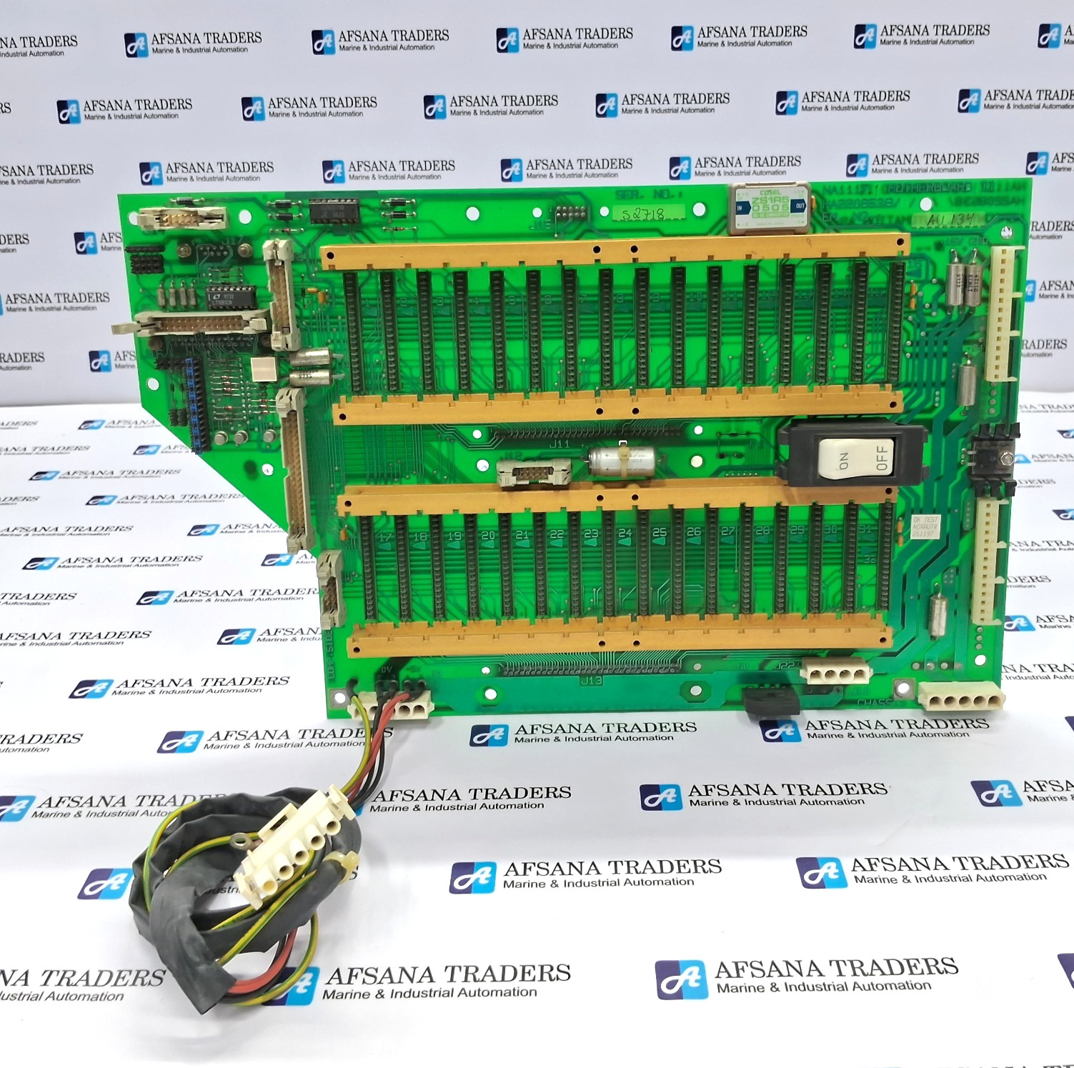 NORCONTROL AUTOMATION NA1117.1 MOTHERBOARD II PCB HA220853B/B