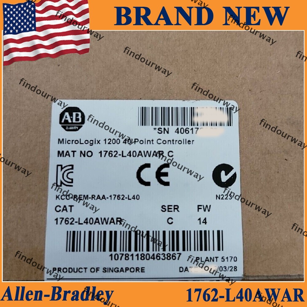 1762-L40AWAR NEW PLC NEW MicroLogix 1200 40 1762 L40AWAR AB Free Shipping