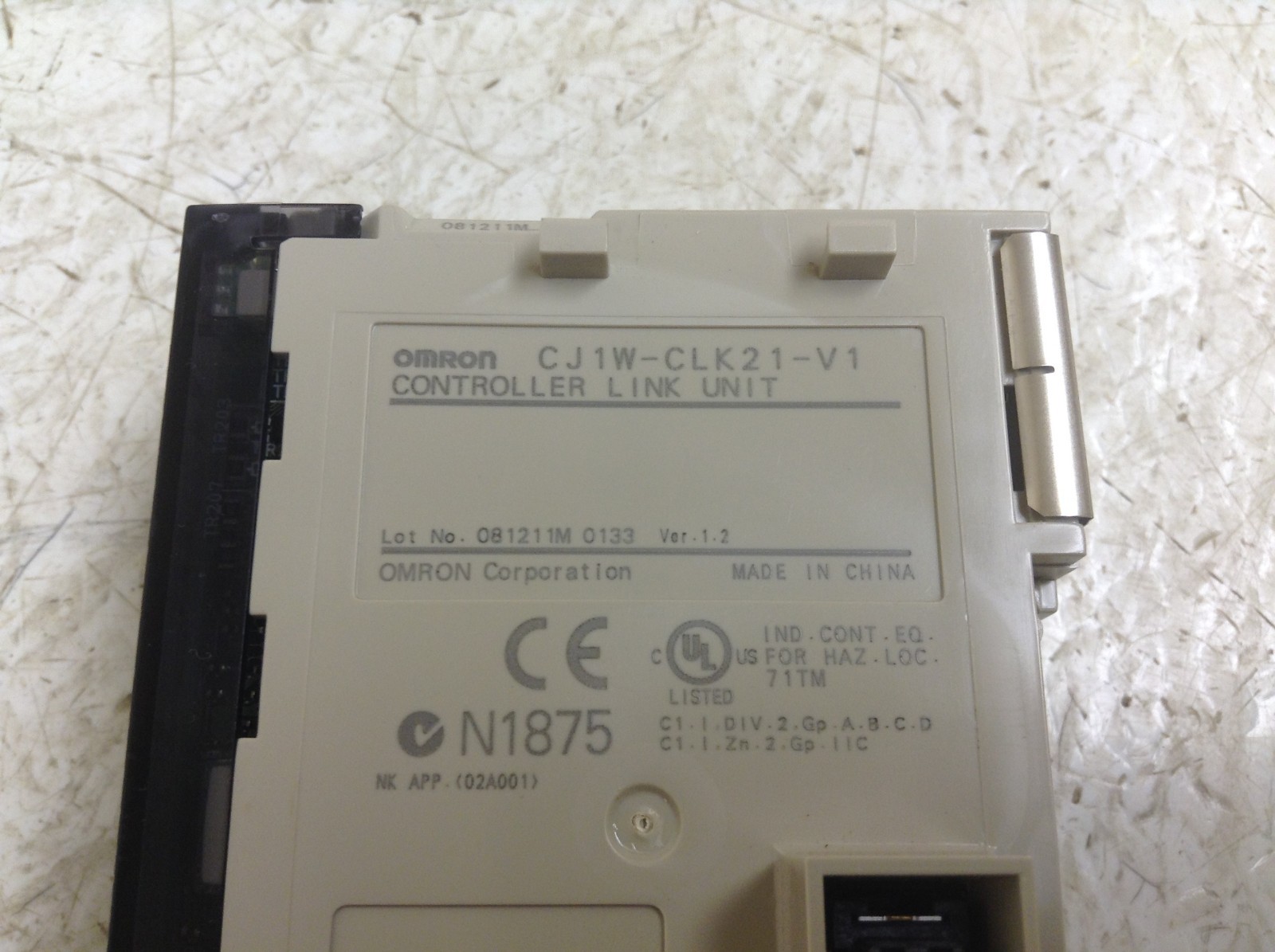 Omron CJ1W-CLK21-V1 Controller Link Unit Ver. 1.2 CJ1WCLK21V1