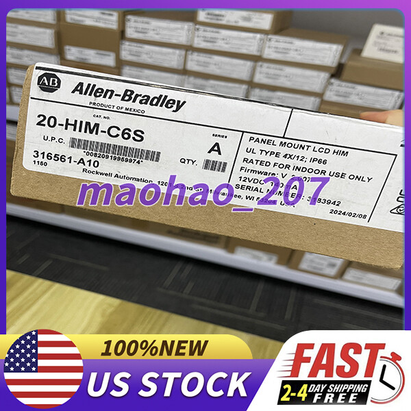 NEW AB 20-HIM-C6S Powerflex Panel Mount 20HIMC6S Free Shipping