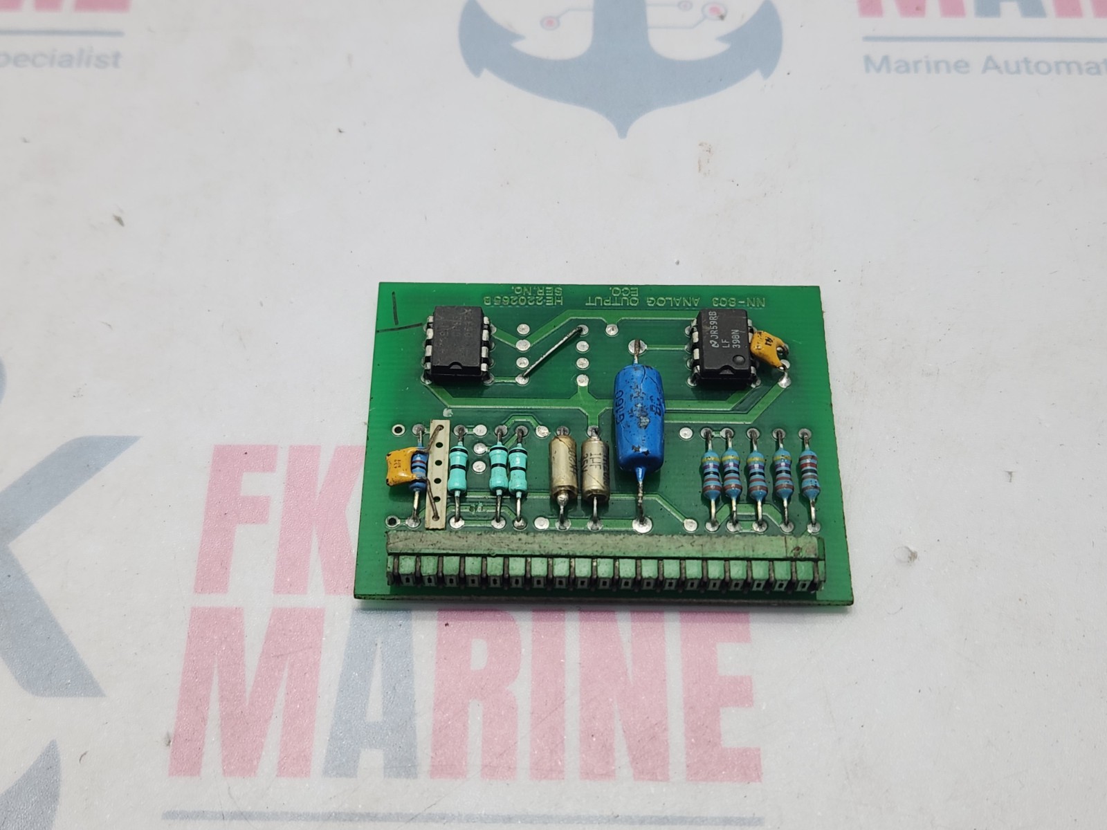 NORCONTROL NN-803 ANALOG OUTPUT PCB CARD HE220265B