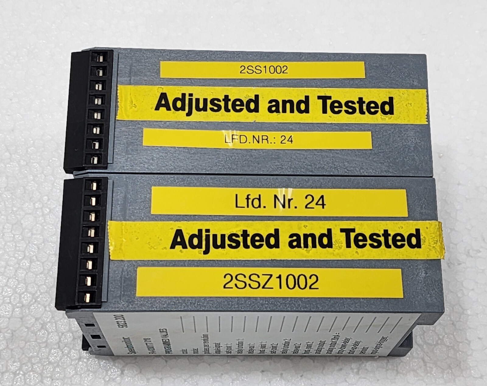 2x RHEINTACHO 5823.200 SPEED MONITOR 2SS1002