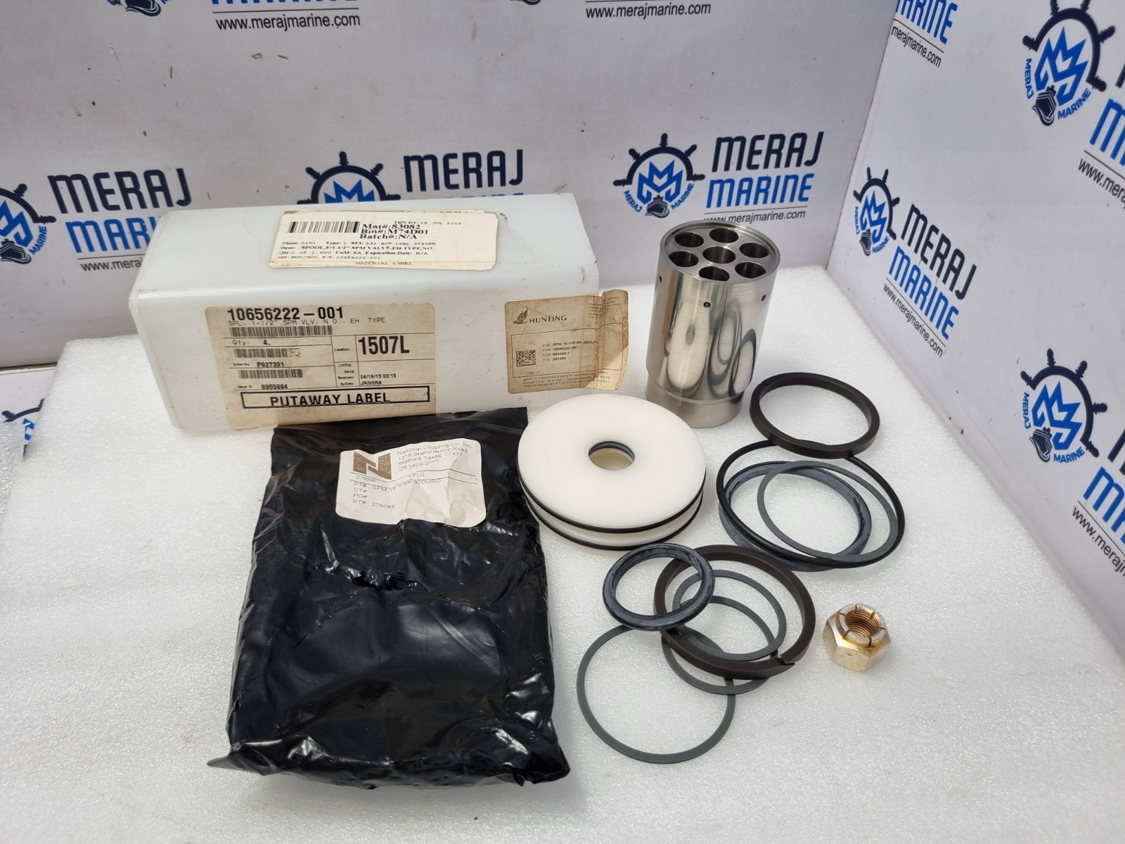 Hunting 10656222-001 SPL 1-1/2″ SPM Valve SPM-15-2-B-RK-90DURO / NOV