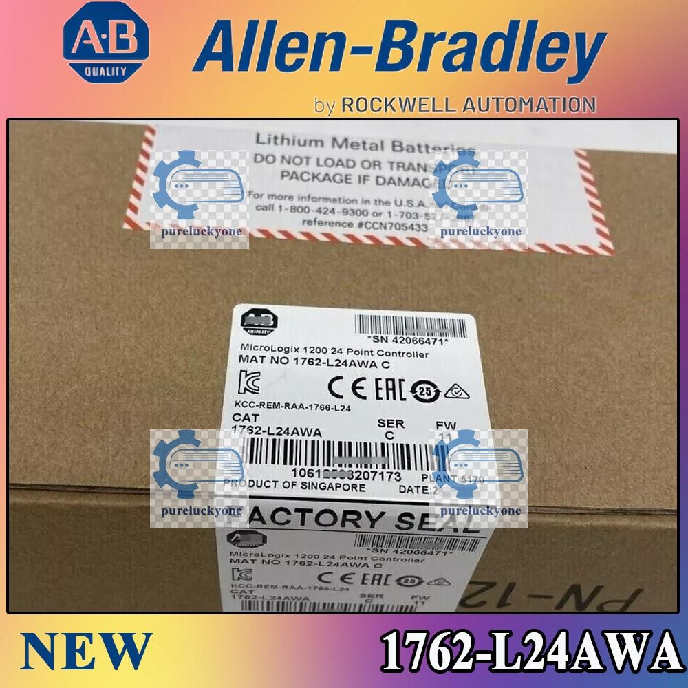 PLC-AB 1762-L24AWA / C AB MicroLogix 1200 24 Point Controller 1762 L24AWA