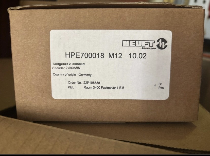 HPE700018 M12 10.02 Brand New Product encoder Via FedEx or DHL