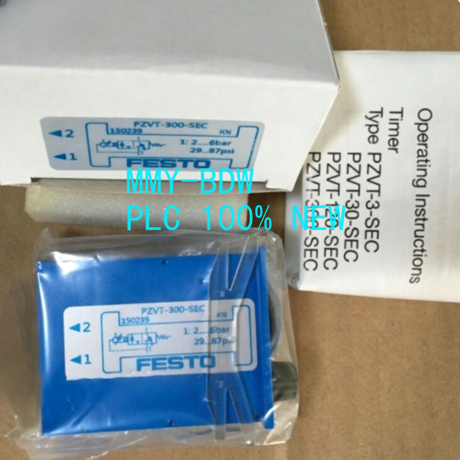 1PCS New for FESTO PZVT-300-SEC Timer 150239 Freight Free