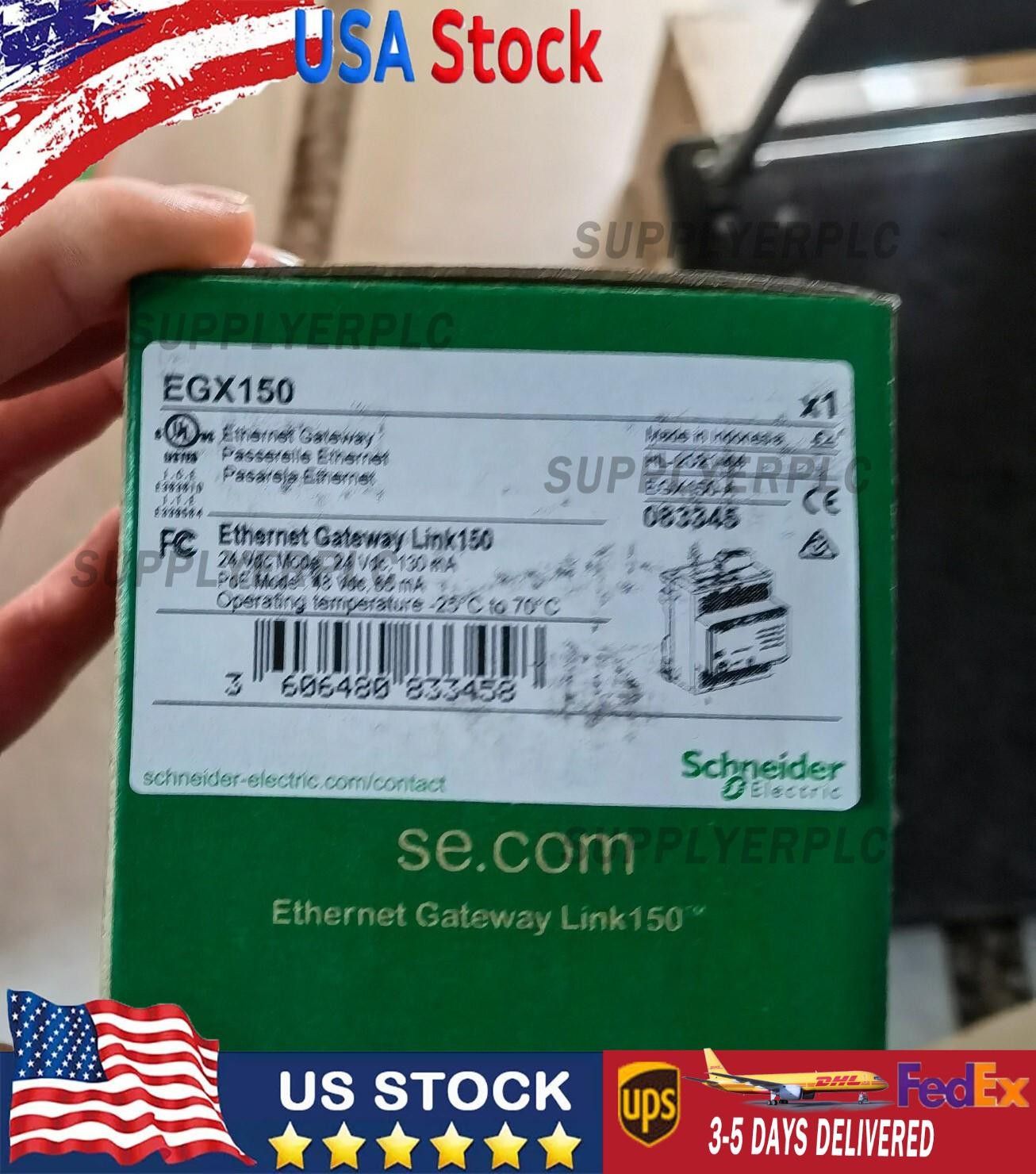 EGX150 SCHNEIDER IN STOCK ONE YEAR WARRANTY 1PCS NIB