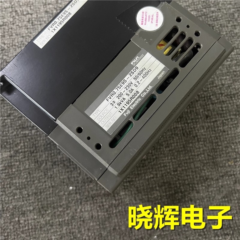 1Pcs Used Fuji inverter FVR0.75E9S-2SD9 0.75KW 220V