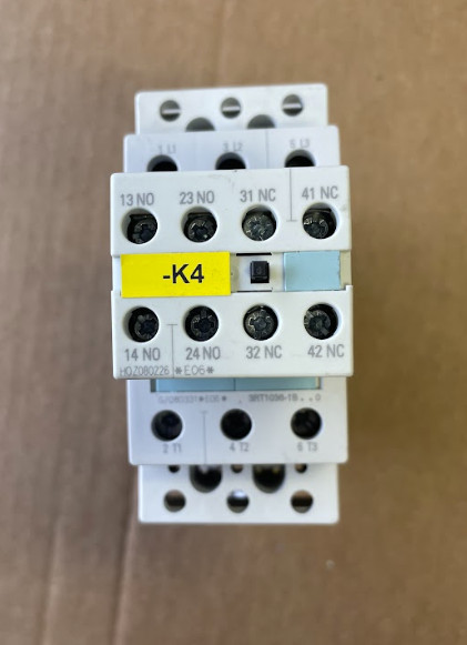 Siemens 3RT1036-1BB40 Contactor, AC-3 50 A,24 V DC, with 2NO 2NC Aux Contact