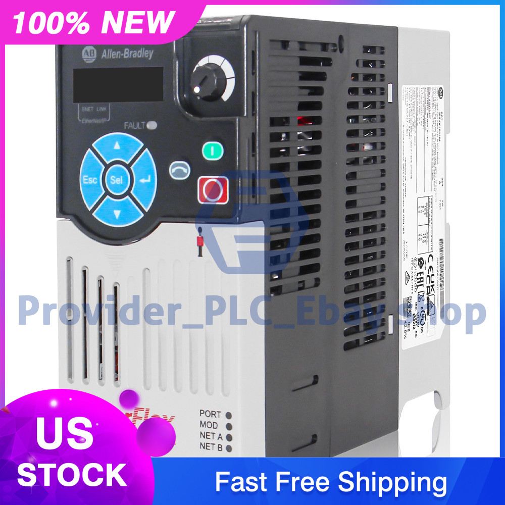 Allen Bradley 25B-D010N104 /A Powerflex 525 AC Drive 5HP 4.0KW 25BD010N104