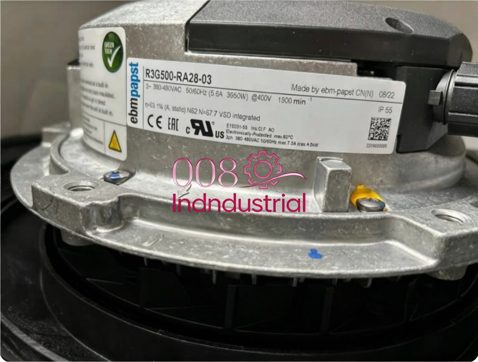 1PCS NEW FOR R3G500-RA28-03 Centrifugal Fan 400VAC 500MM EC Air Conditioning Fan