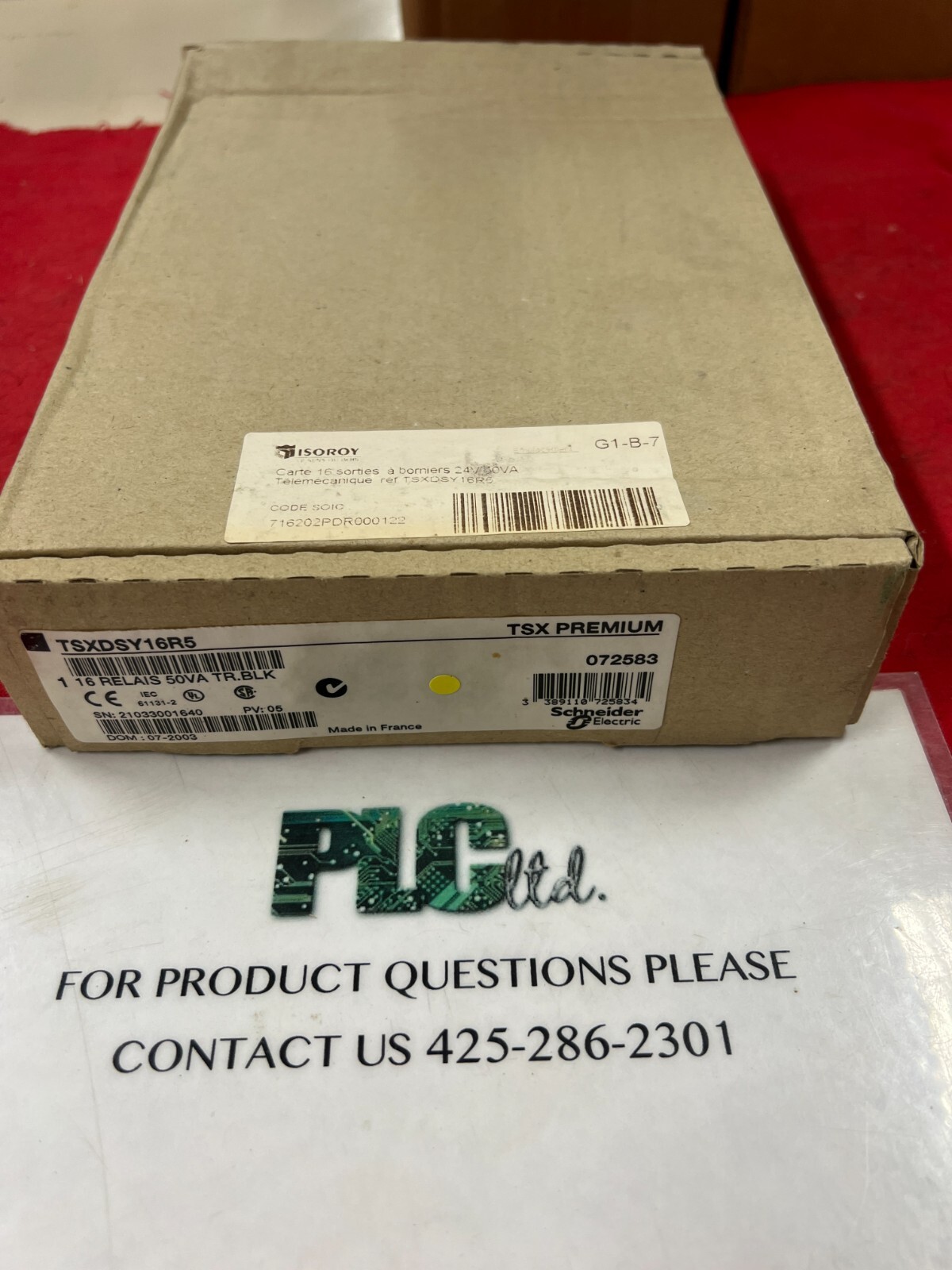TSXDSY16R5 New Modicon Premium Output TSX-DSY-16R5