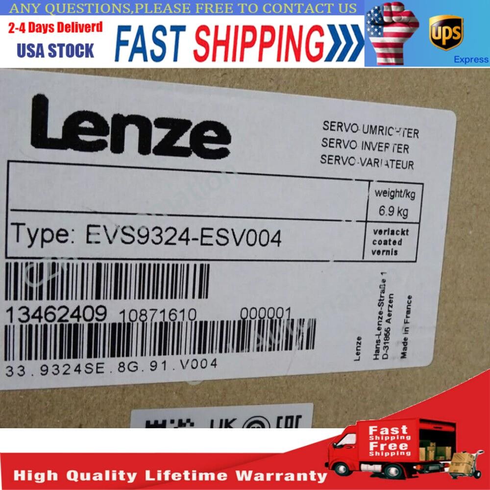 EVS9324-ESV004 NEW LENZE SERVO DRIVE EVS9324-ESV004