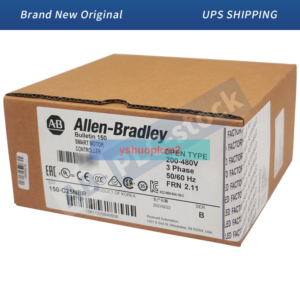New A~B 150-C25NBR 150 SMC-3 25A Smart Motor Controller Open Type