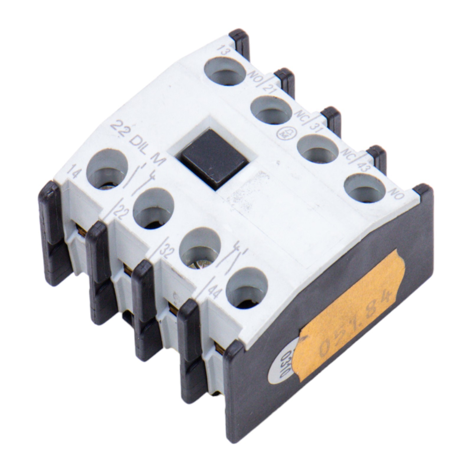 MOELLER 22DILM, Auxiliary Contact: 15A, 22DILM, 22DILM, Not Applicable Used i…