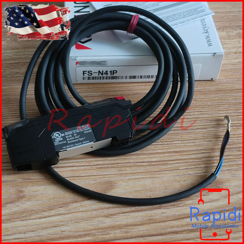 1PC Keyence Fiber Amplifier Sensor FS-N41P FSN41P New In Box