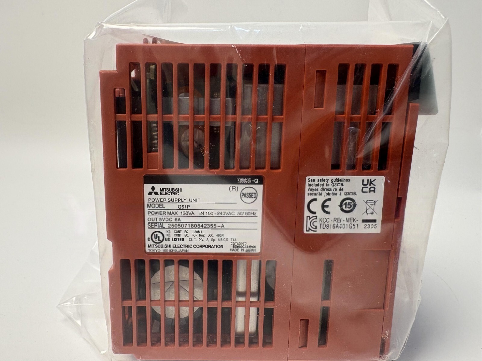 Q61P 1PCS NEW Q61P Mitsubishi PLC Melsec Power Module Supply Q61P Q61P Q61P ###