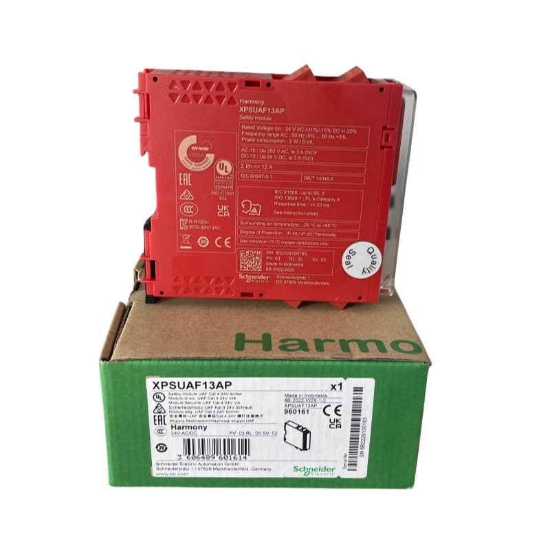 XPSUAF13AP new Schneider safety relay, free shipping XPSUAF13AP