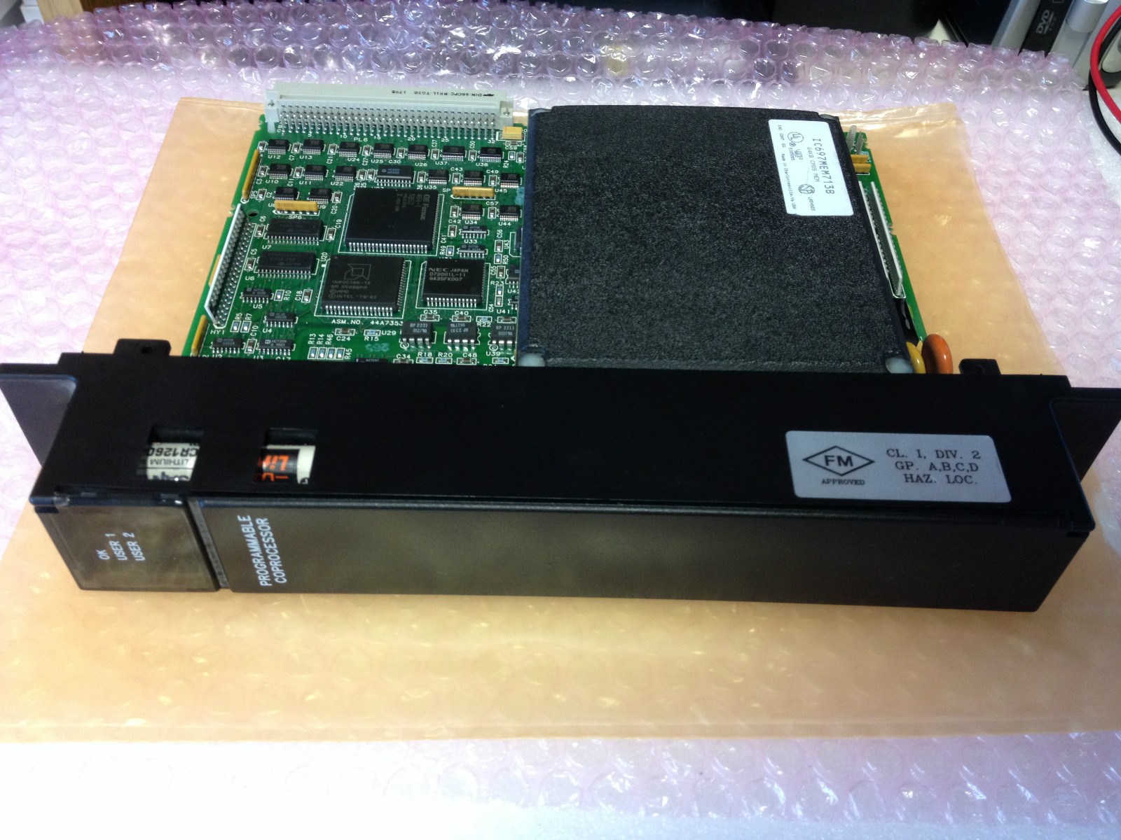 *** GE FANUC 90-70 PROGRAMMABLE COPROCESSOR IC697PCM711S + IC697MEM713B ***
