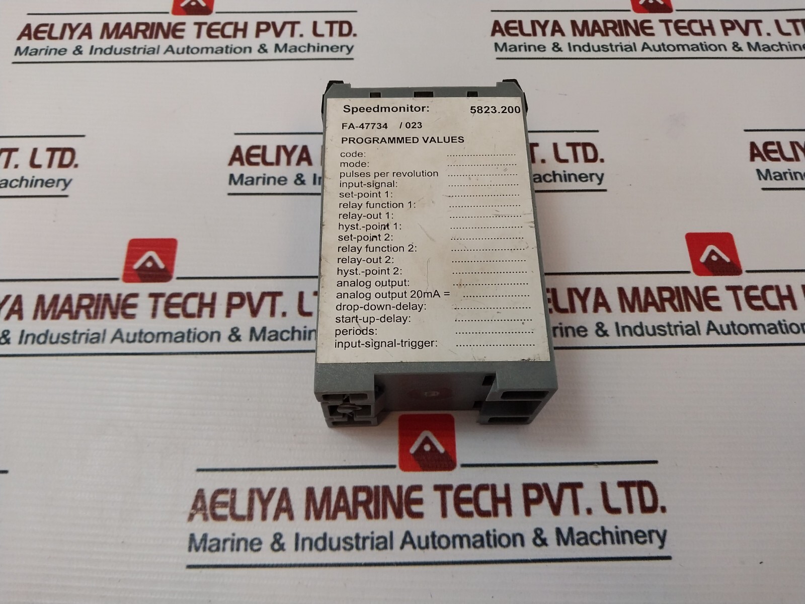 Rheintacho 5823.200 Speed Monitor 20ma 24VDC