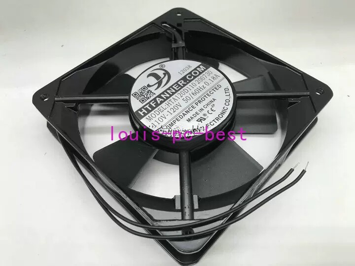 THFANNER.COM HTA120D110 200730 110V-120V 0.18A 12025 AC Cooling Fan