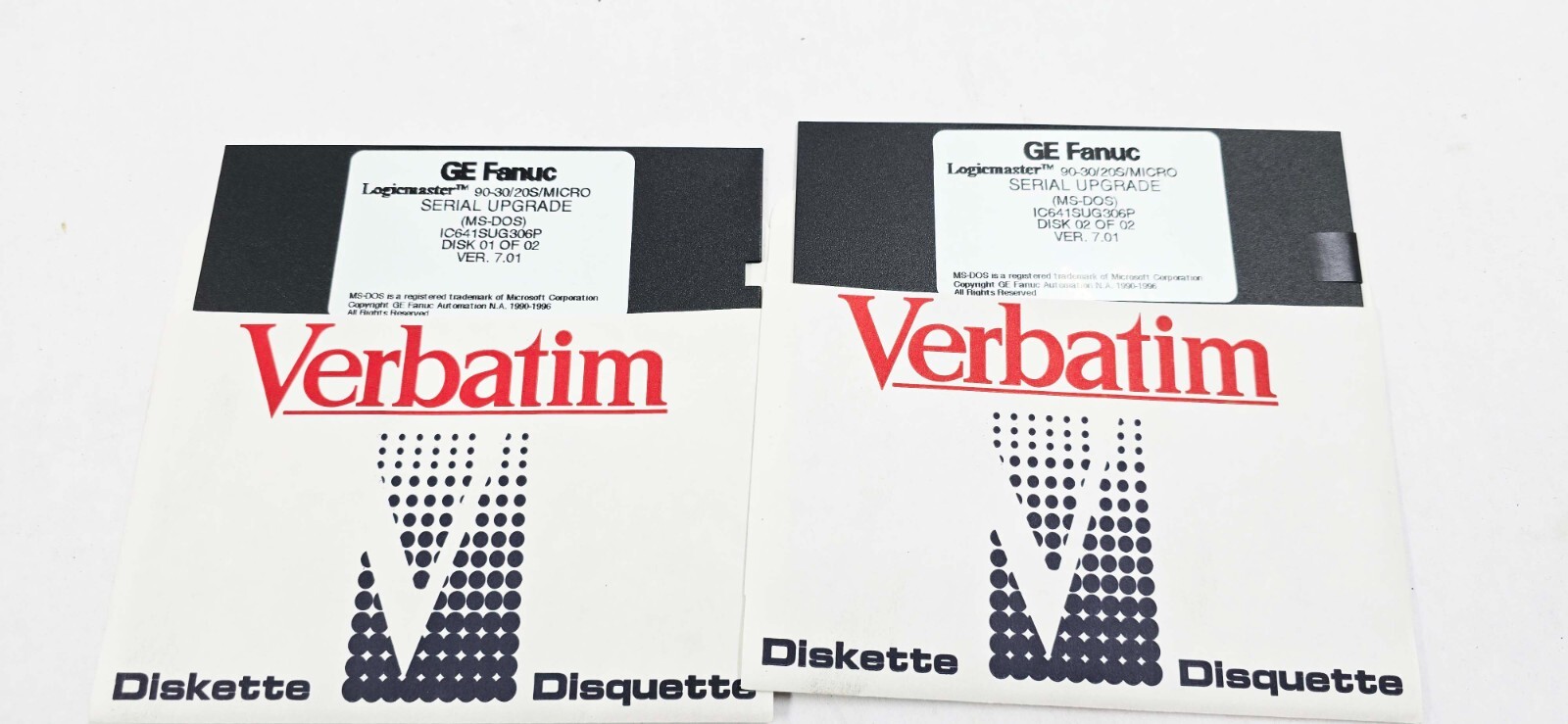 GE Fanuc Upgrade Kit VER 7.01, IC641SUG306P, Logicmaster 90-30/20S/Micro