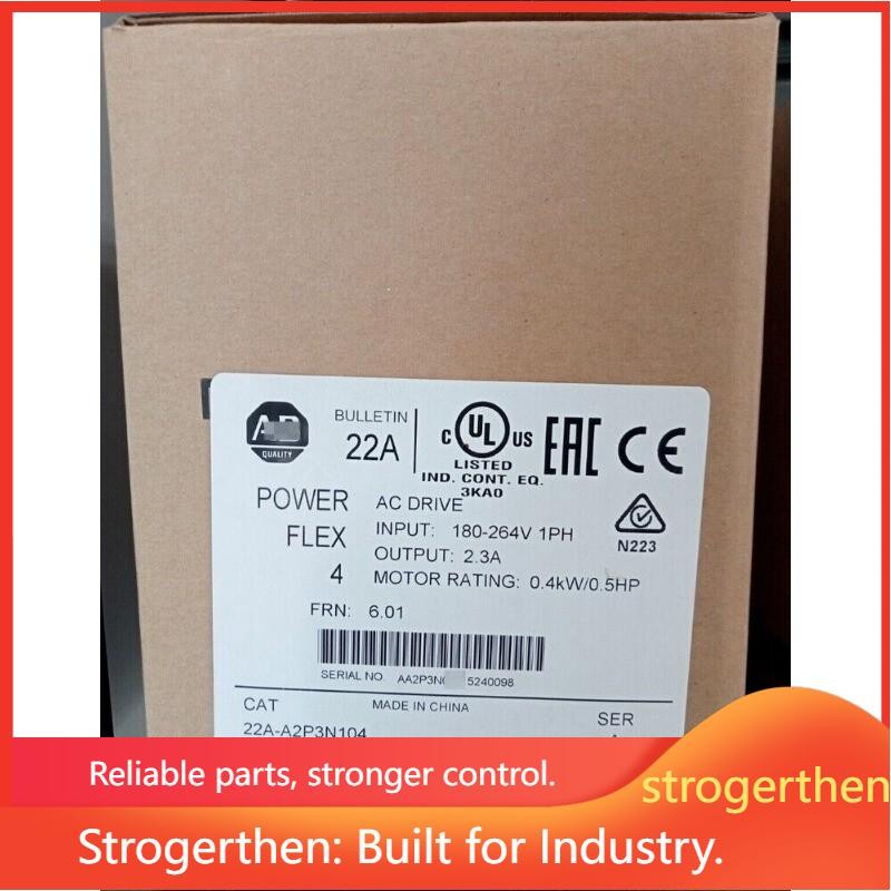 Allen-Bradley 22A-A2P3N104 POWERFLEX 4 22AA2P3N104 US Free Tax