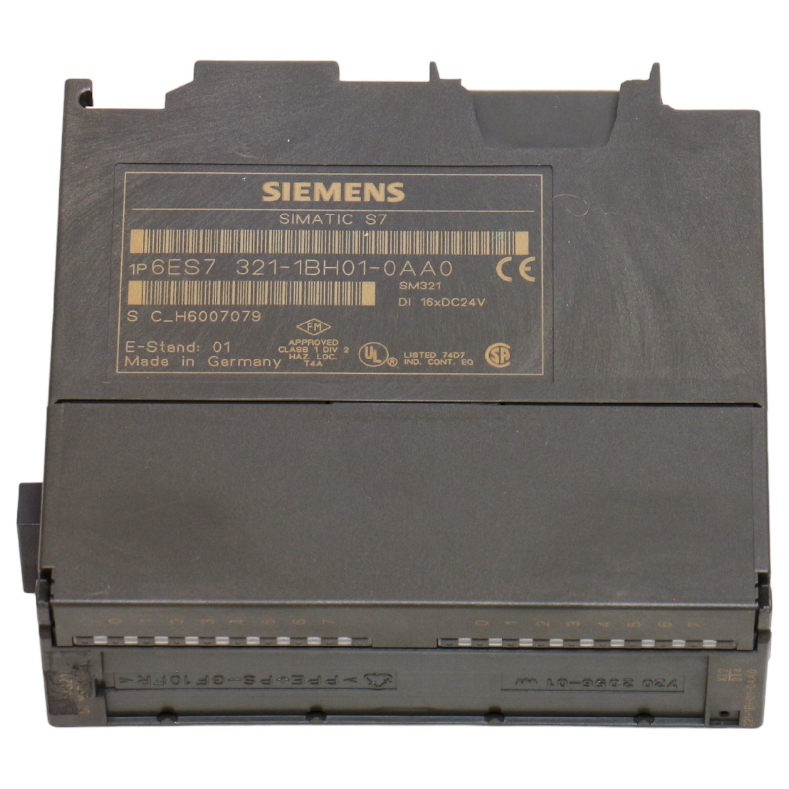 SIEMENS 6ES7321-1BH01-0AA0, 6ES73211BH010AA0, Simatic S7-300 Digital Output ….