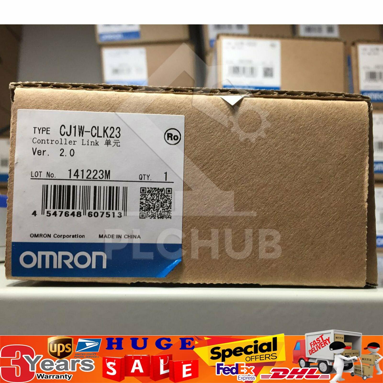 1PCS New Omron CJ1W-CLK23 Controller Module Link Unit Fast Shipping US Free TAX