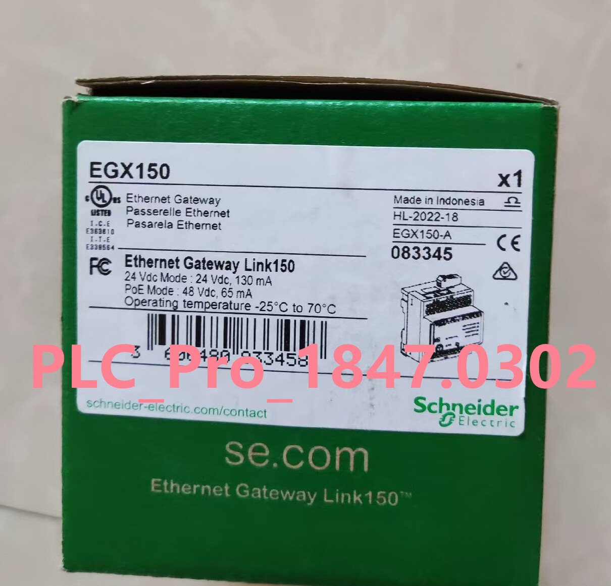 1PCS Brand New Schneider EGX150 EGX150 Module Fast shipment