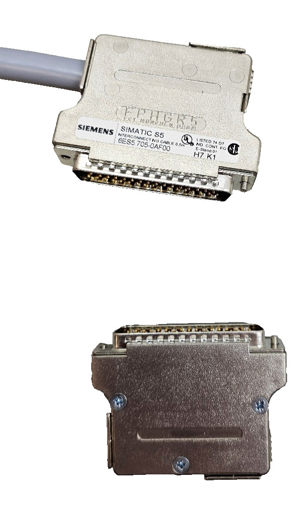 Siemens Simatic S5 705 Plug In Cable 6ES57050AF00 0.5M, New 6ES5705-0AF00