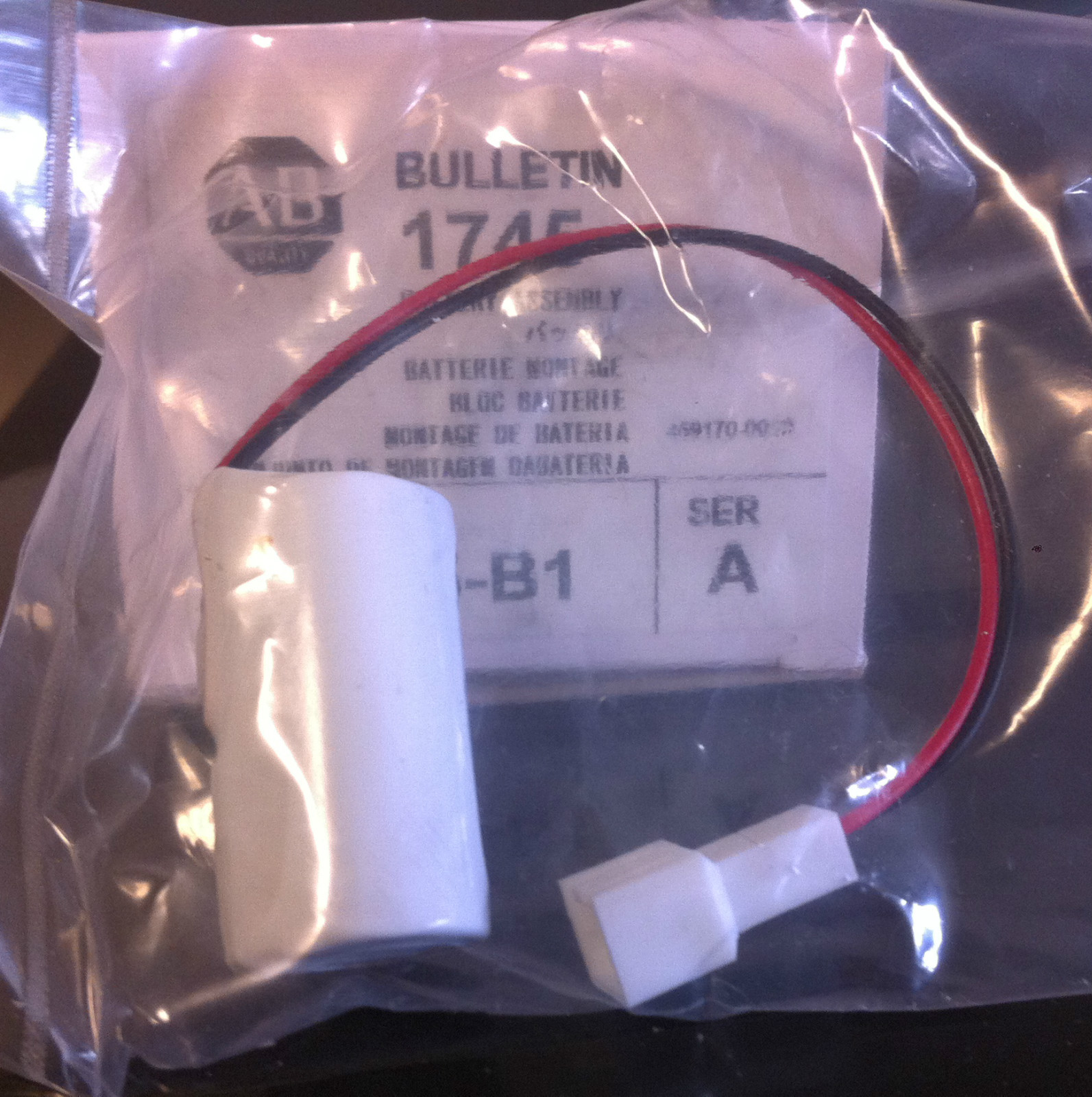 Brand New Allen Bradley 1745-B1 Battery for SLC-100 – SLC-150 PLC Memory Modules