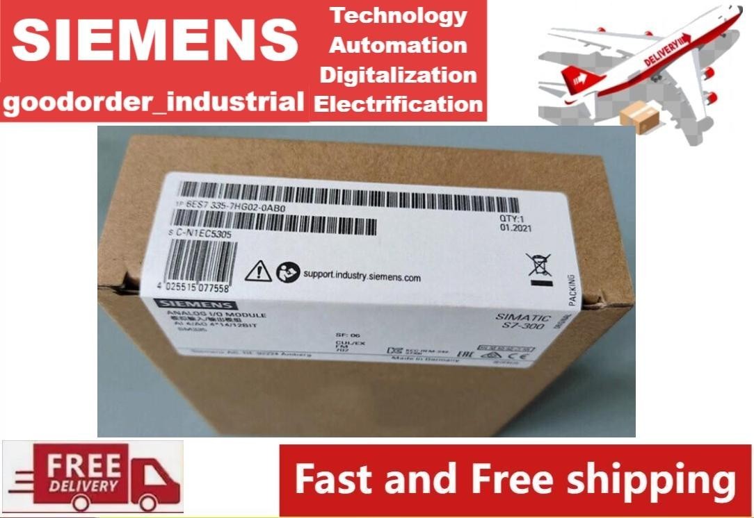 Siemens 6ES7335-7HG02-0AB0 /6ES7 335-7HG02-0AB0 Analog I/O Module New In Box