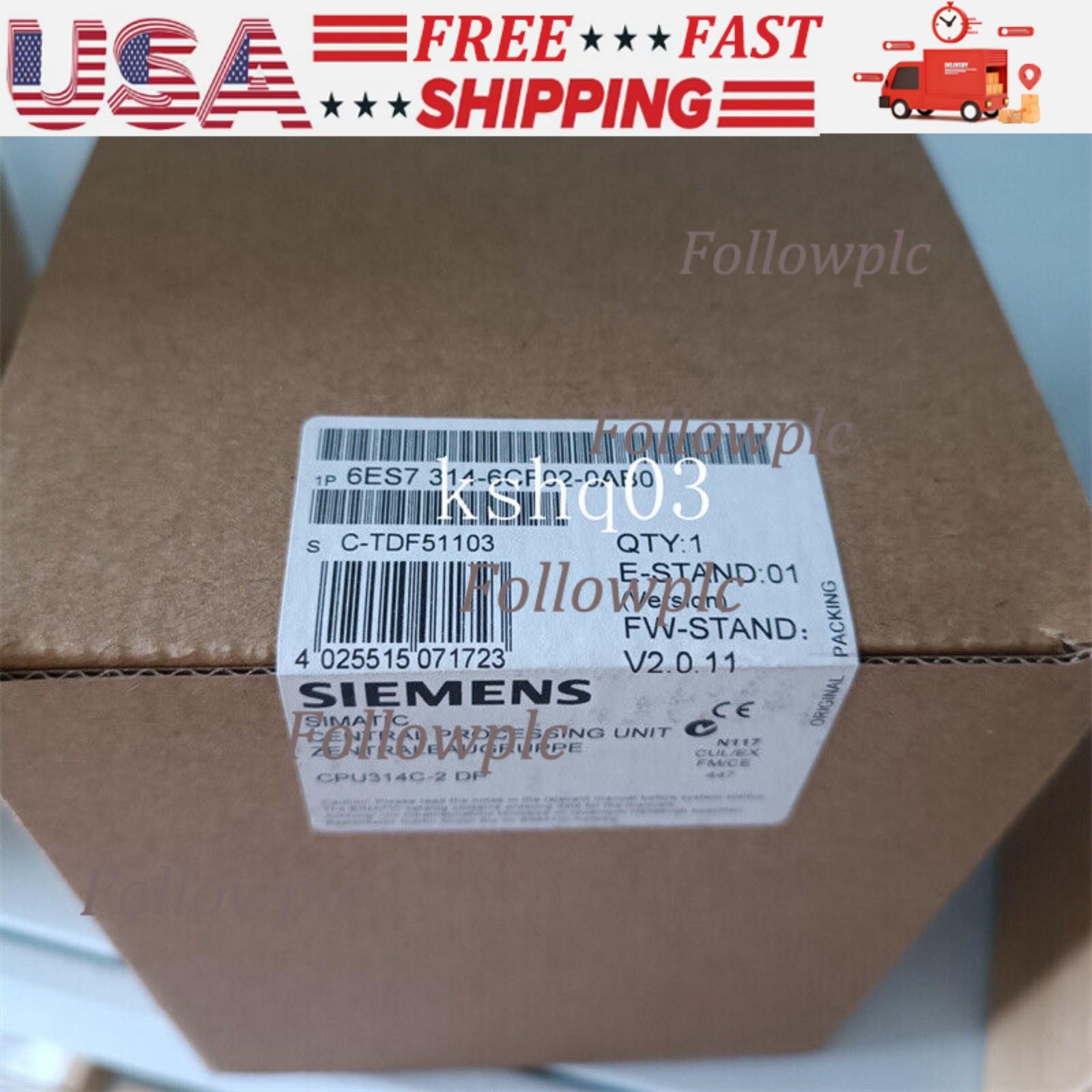 NEW Siemens 6ES7314-6CF02-0AB0 in box 6ES7 314-6CF02-0AB0