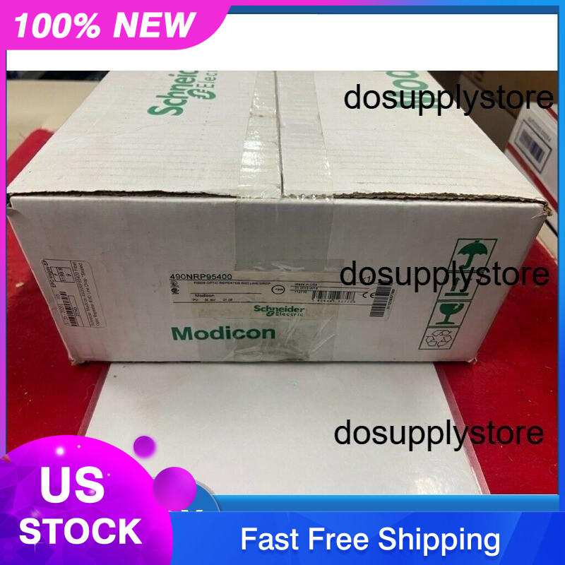 SND 490NRP95400 Modicon Fiber Line Drop Repeater 490-NRP-954-00 US Free TAX