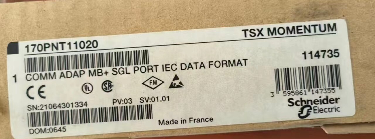 1PCS New 170PNT11020 Communication Adapter with Box Schneider Fast Shipping ZX