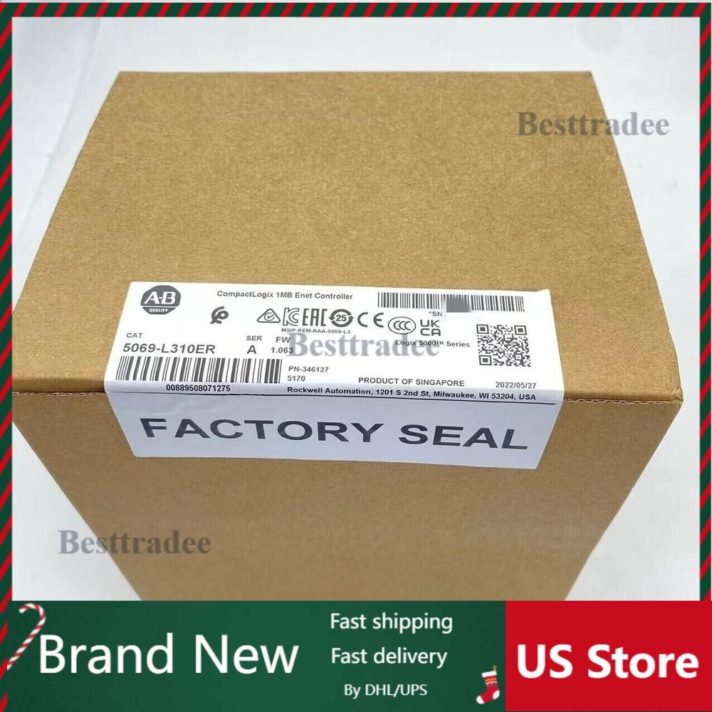 NEW Sealed Allen Bradley 5069-L310ER CompactLogix 1MB Controller 5069-L310ER